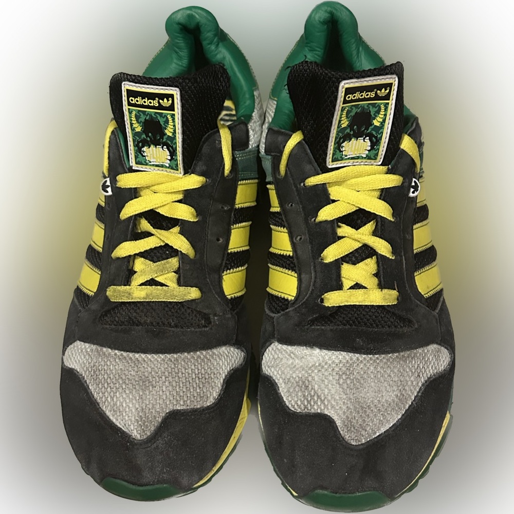 RARE ADIDAS ZX600 C-LAW GREEN YELLOW BLACK SZ11.5 ALL DAY I DREAM ABOUT SNEAKERS